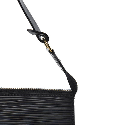 Louis Vuitton Epi Pochette Accessories 24 Black 12 of 12