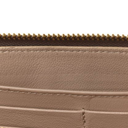 Chloe Grained Calfskin Drew Zipped Wallet Motty Grey 9 of 11
