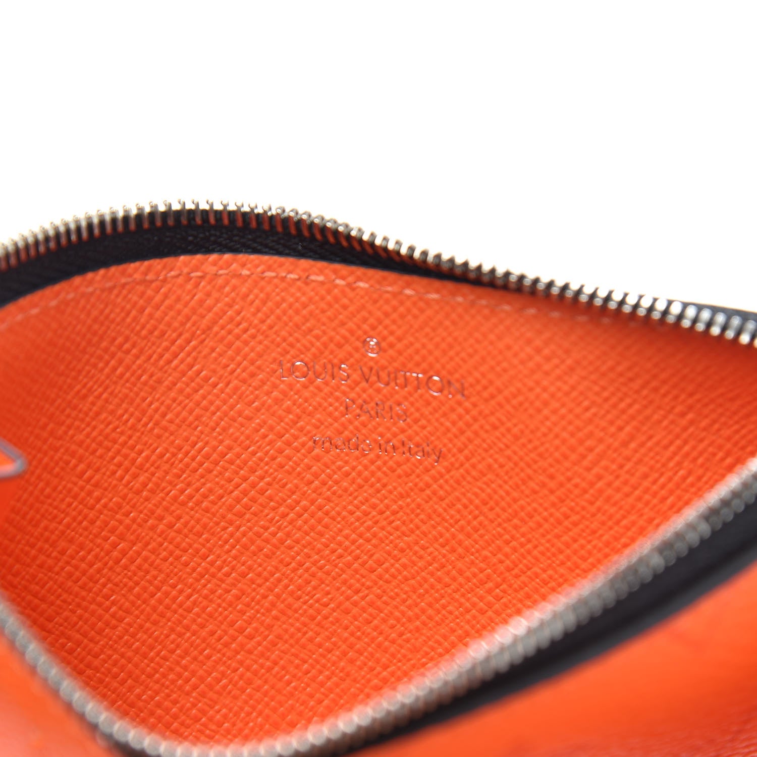 Louis Vuitton Taigarama Coin Card Holder Orange 6 of 7