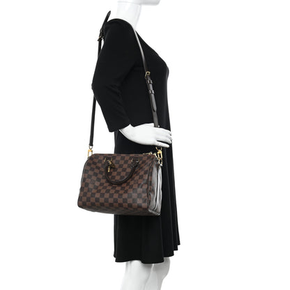 Louis Vuitton Damier Ebene Speedy Bandouliere 25 2 of 10