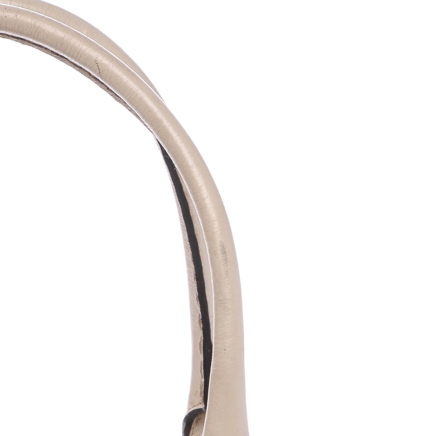 Monogram Medium Horsebit Nail Boston Off White