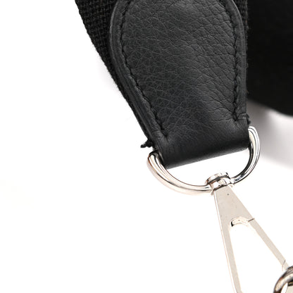 Hermes Taurillon Clemence Evelyne PM Black 16 of 17