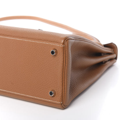 Hermes Togo Kelly Retourne 32 Gold 11 of 12