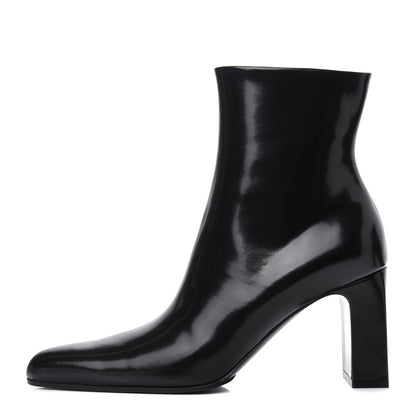 Balenciaga Brushed Calfskin Ankle Boots 37 Black 1 of 11