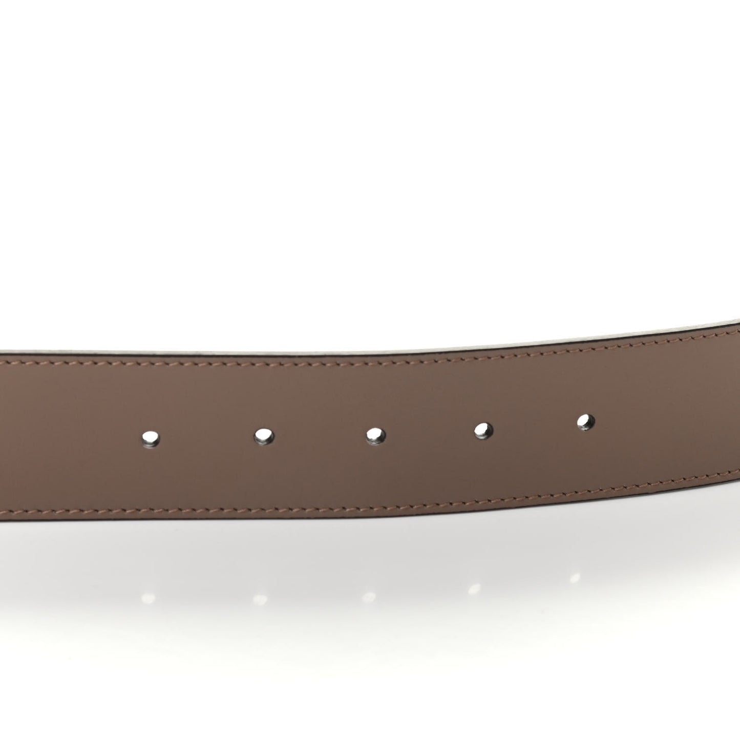 Calfskin Double G 40mm Belt 85 34 Porcelain Rose