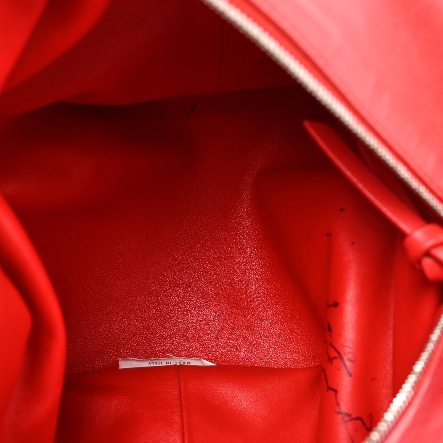 Calfskin Mini Double Knot Bag Red