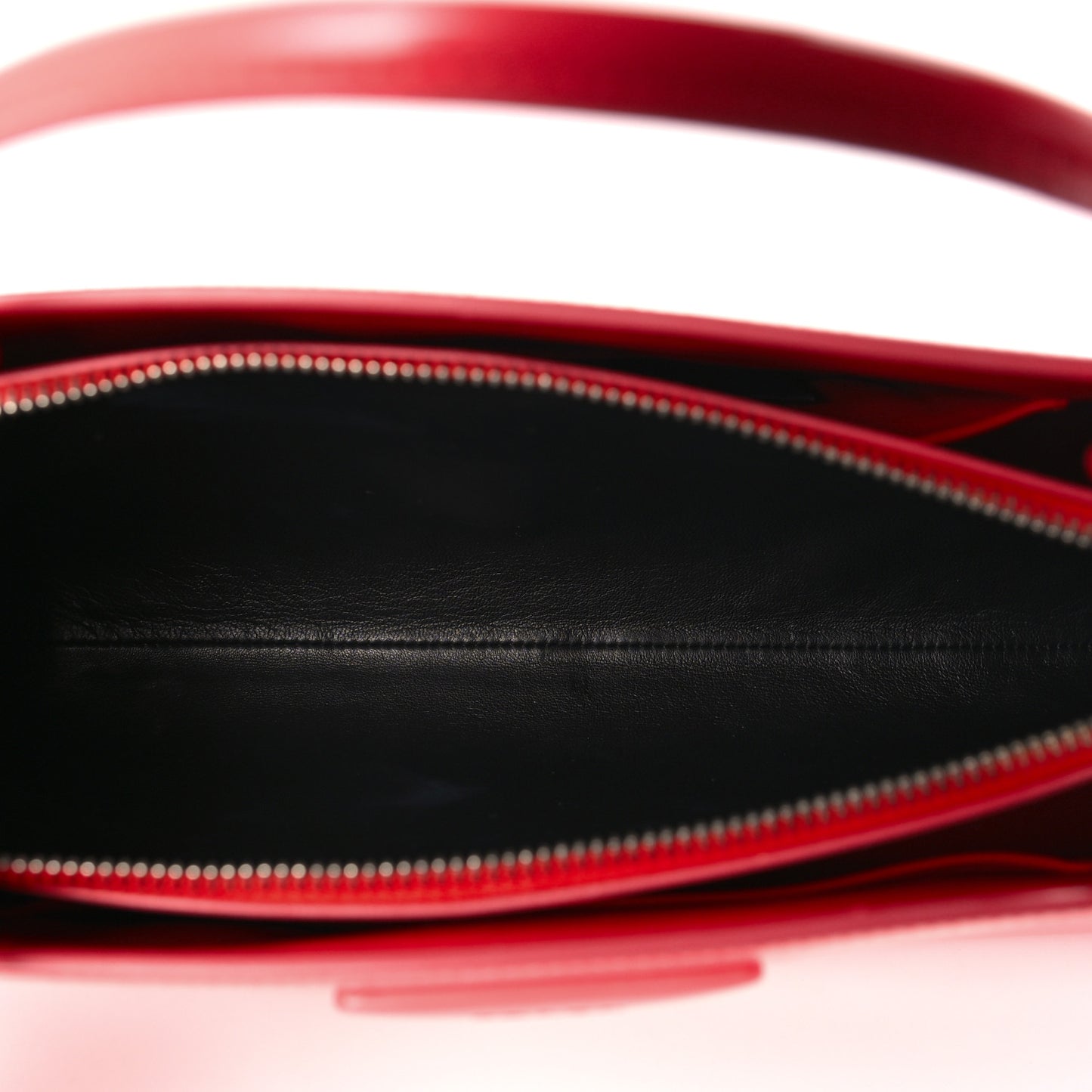 Spazzolato Architectural Line Horizontal Bag Corallo