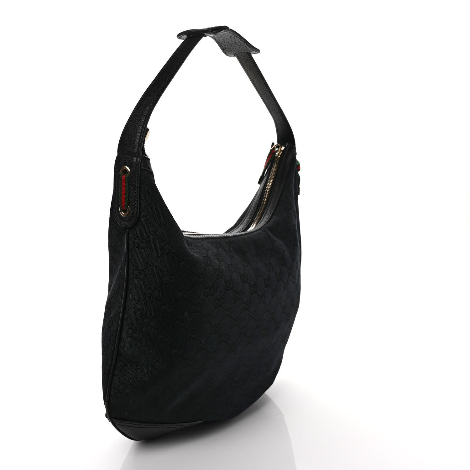 Gucci Monogram Large Princy Hobo Black 3 of 10