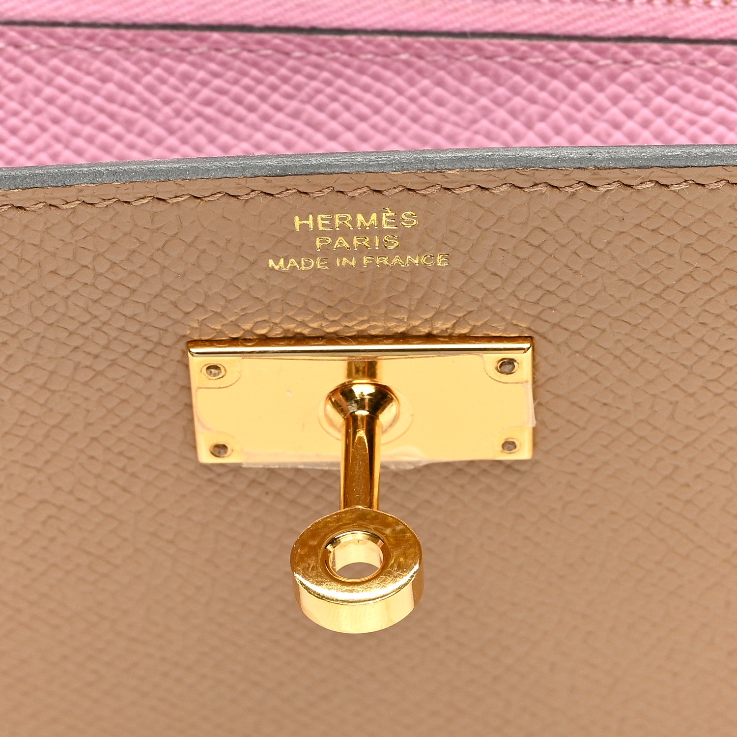 Hermes Epsom Verso Kelly Wallet To Go Chai Mauve Sylvestre 6 of 9