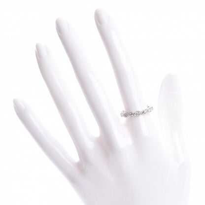 Tiffany Platinum Diamond Swing Ring 7 2 of 5