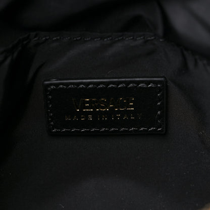 Versace Nylon Tribute Chain Crossbody Shoulder Bag Light Pink 6 of 8