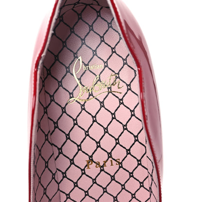 Christian Louboutin Patent Chick Up 100 Pumps 37.5 Loubi 7 of 9