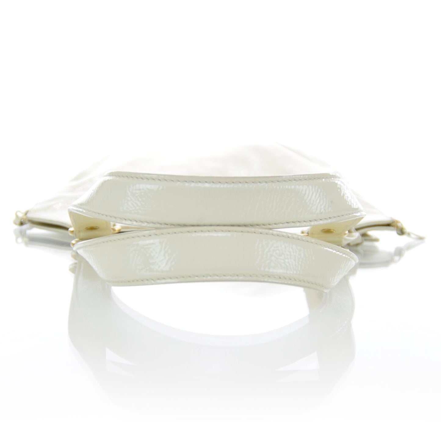 Patent Tribute Tote Ivory