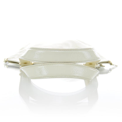Saint Laurent Patent Tribute Tote Ivory 4 of 14