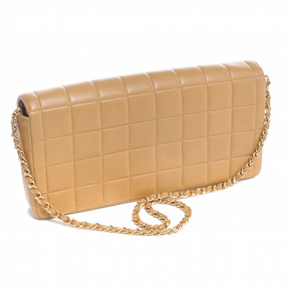 Chanel Lambskin East West Chocolate Bar Flap Beige 3 of 9