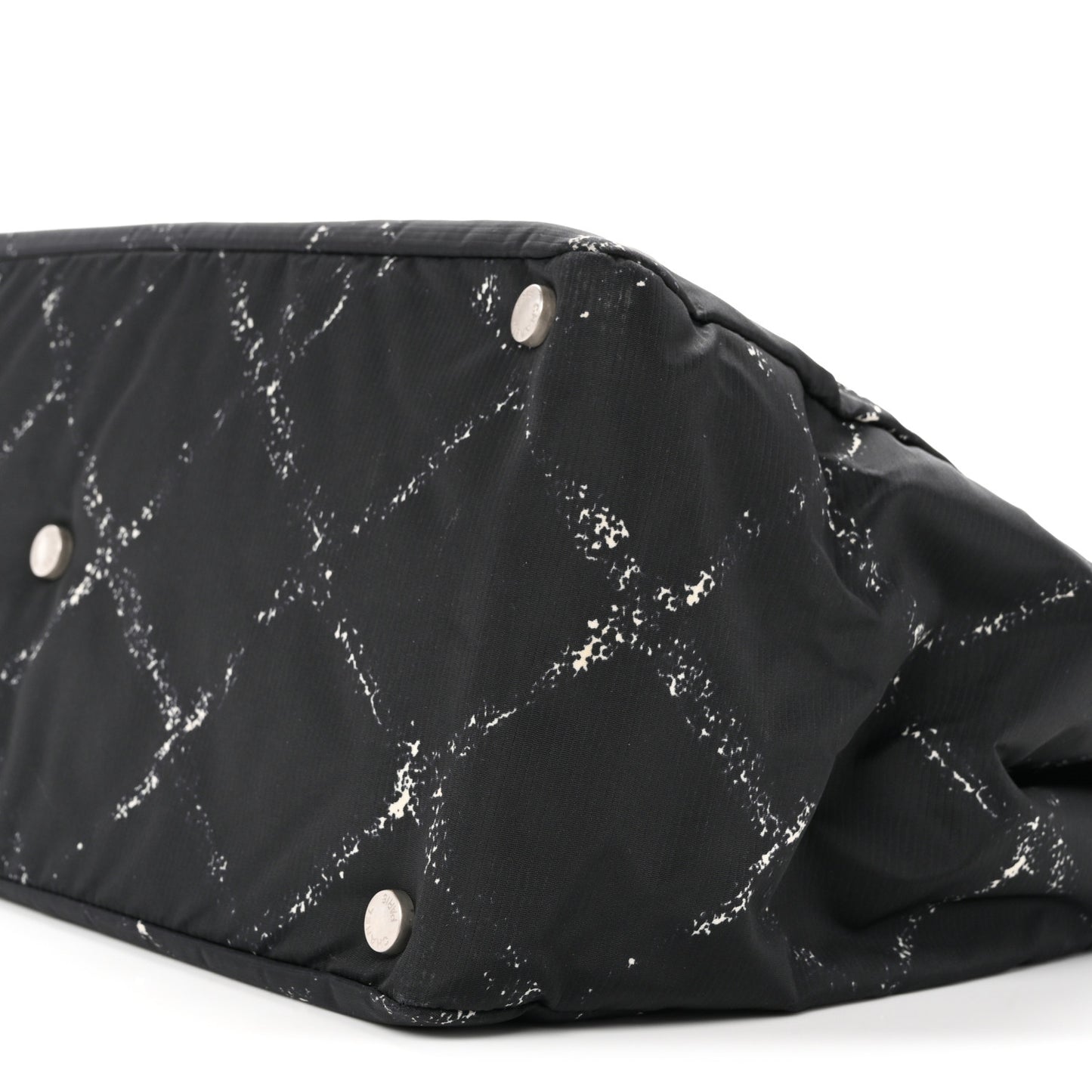 Nylon Travel Toiletry Tote Black