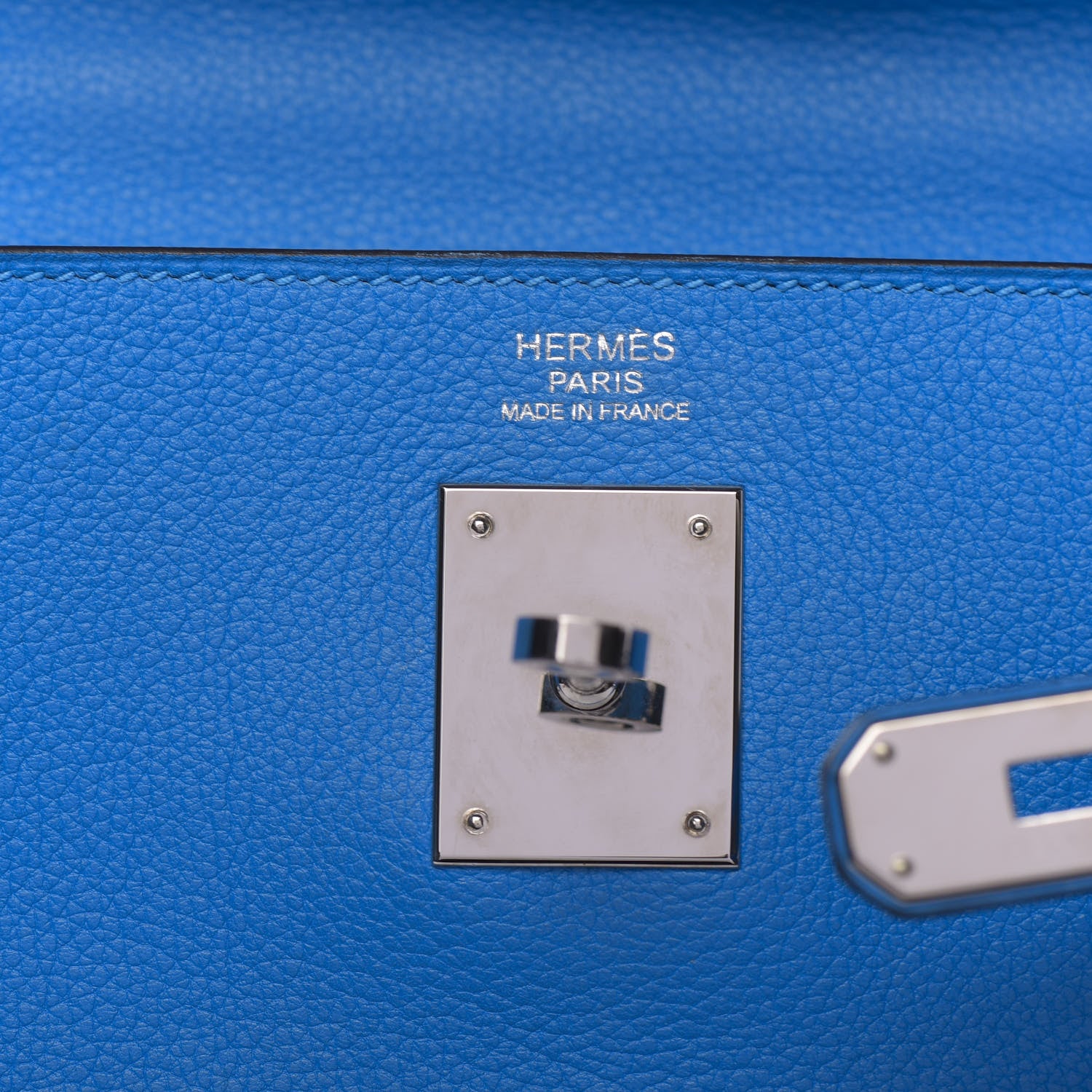 Hermes Evercolor Kelly Retourne 32 Bleu Hydra 26 of 42