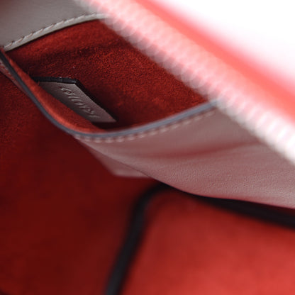 Celine Lambskin Small Soft Cube Satchel Bright Red 6 of 9