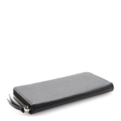 Louis Vuitton Epi Clemence Wallet Black 4 of 6