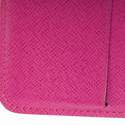 Louis Vuitton Monogram Perforated Compact Zipped Wallet Fuchsia 8 of 9