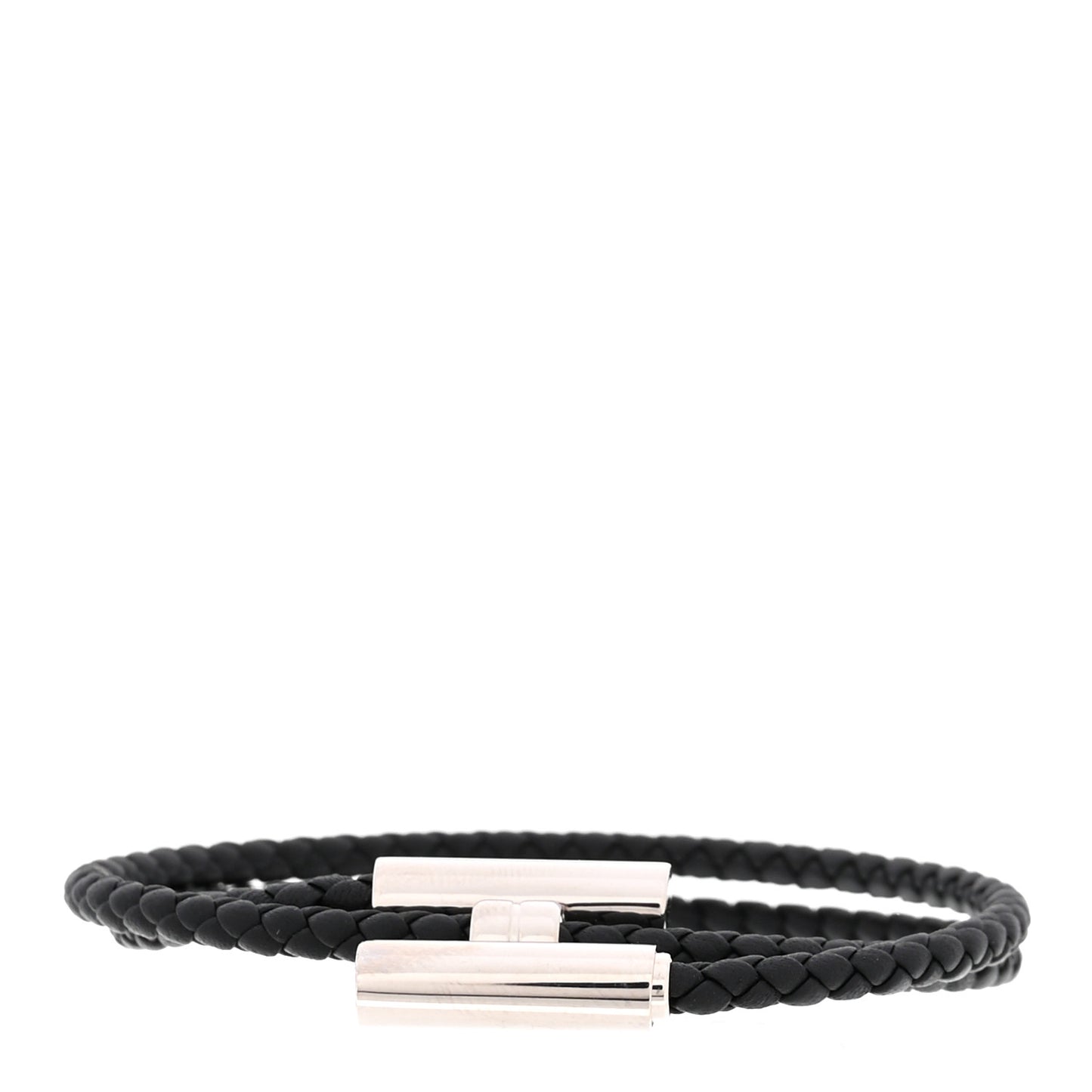 Swift Double Wrap Cord Tournis Tresse Bracelet Black
