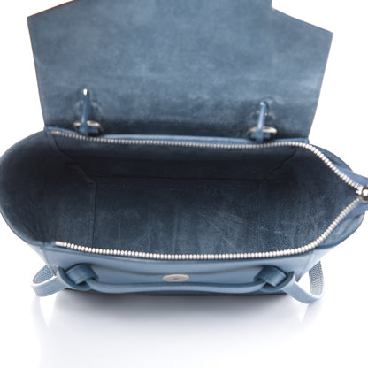 Celine Grained Calfskin Nano Belt Bag Slate Blue 5 of 8