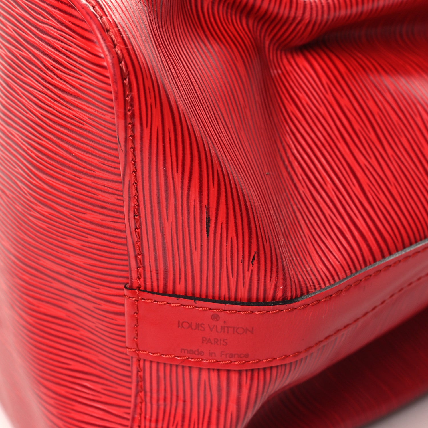 Louis Vuitton Epi Petit Noe Castillan Red 12 of 12
