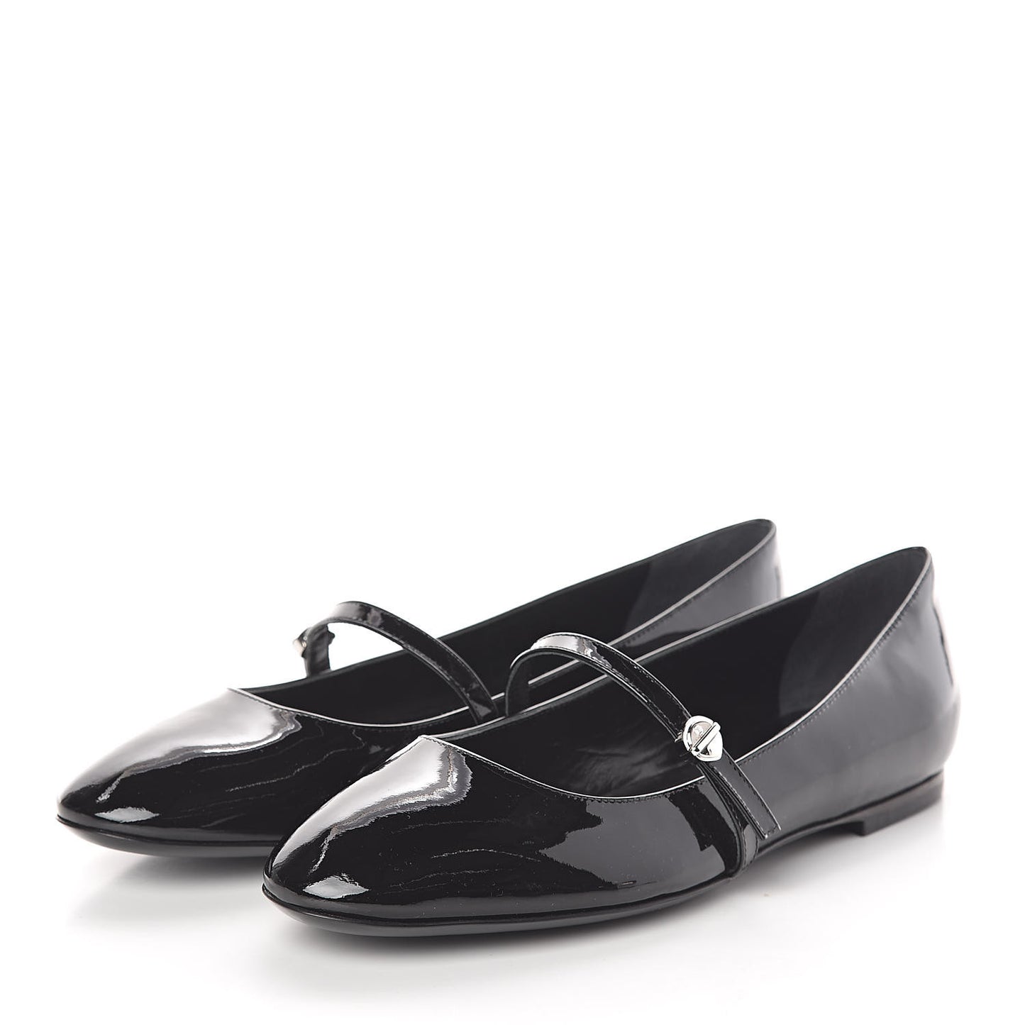 Patent Uniformes Ballet Flats 38 Black