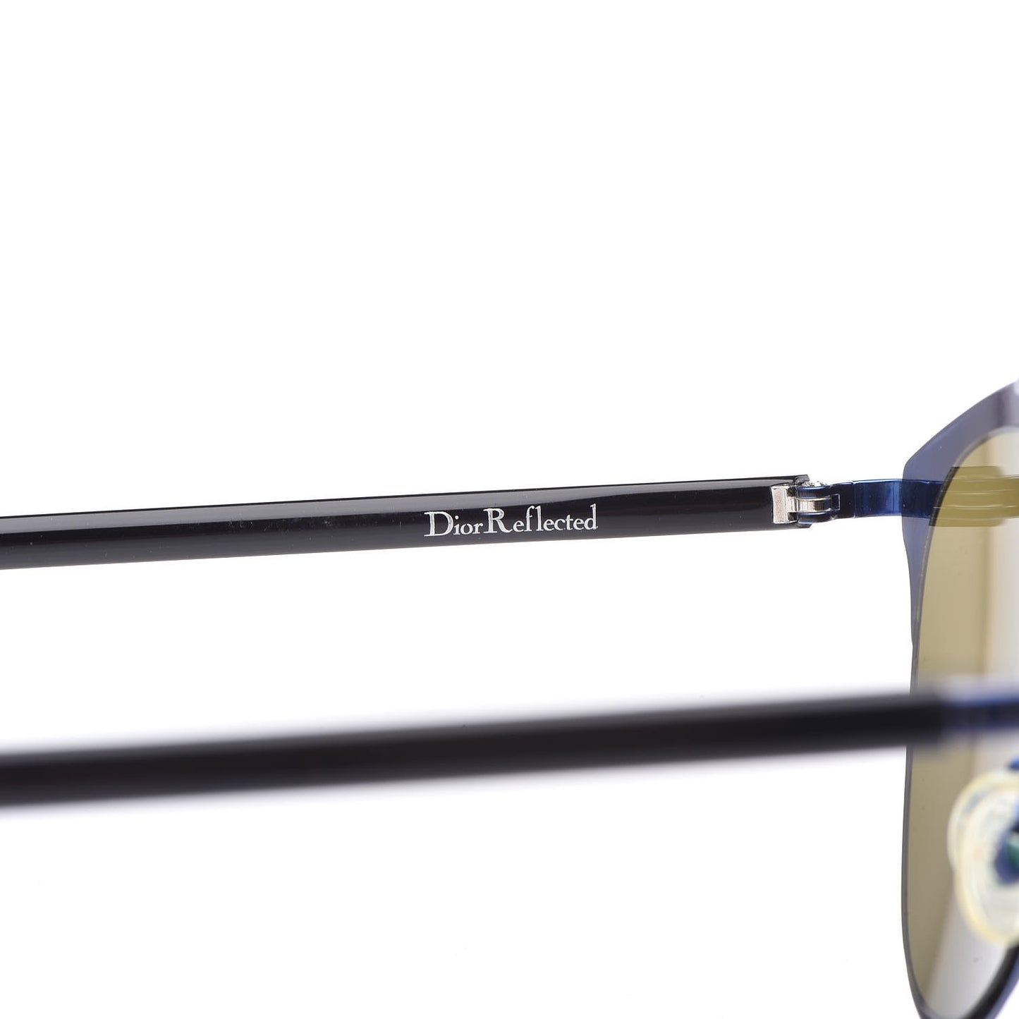 Reflected Sunglasses Blue Black