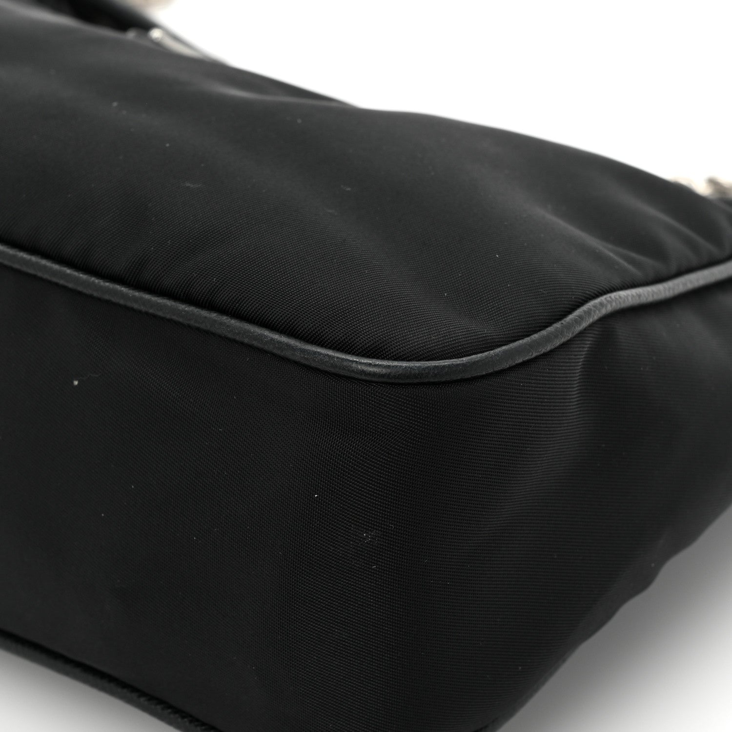 Prada Nylon Re-Edition 2005 Shoulder Bag Black 10 of 14