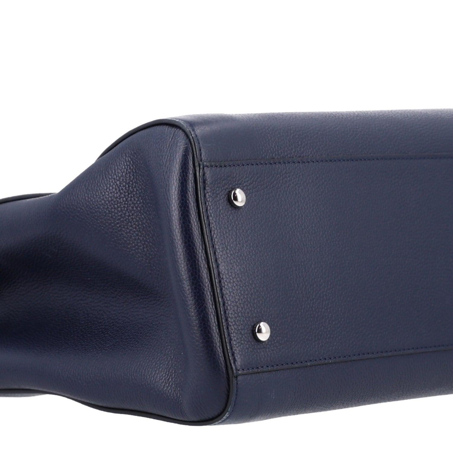 Chanel Grained Calfskin Large Neo Executive Shopper Tote Dark Blue 9 of 10