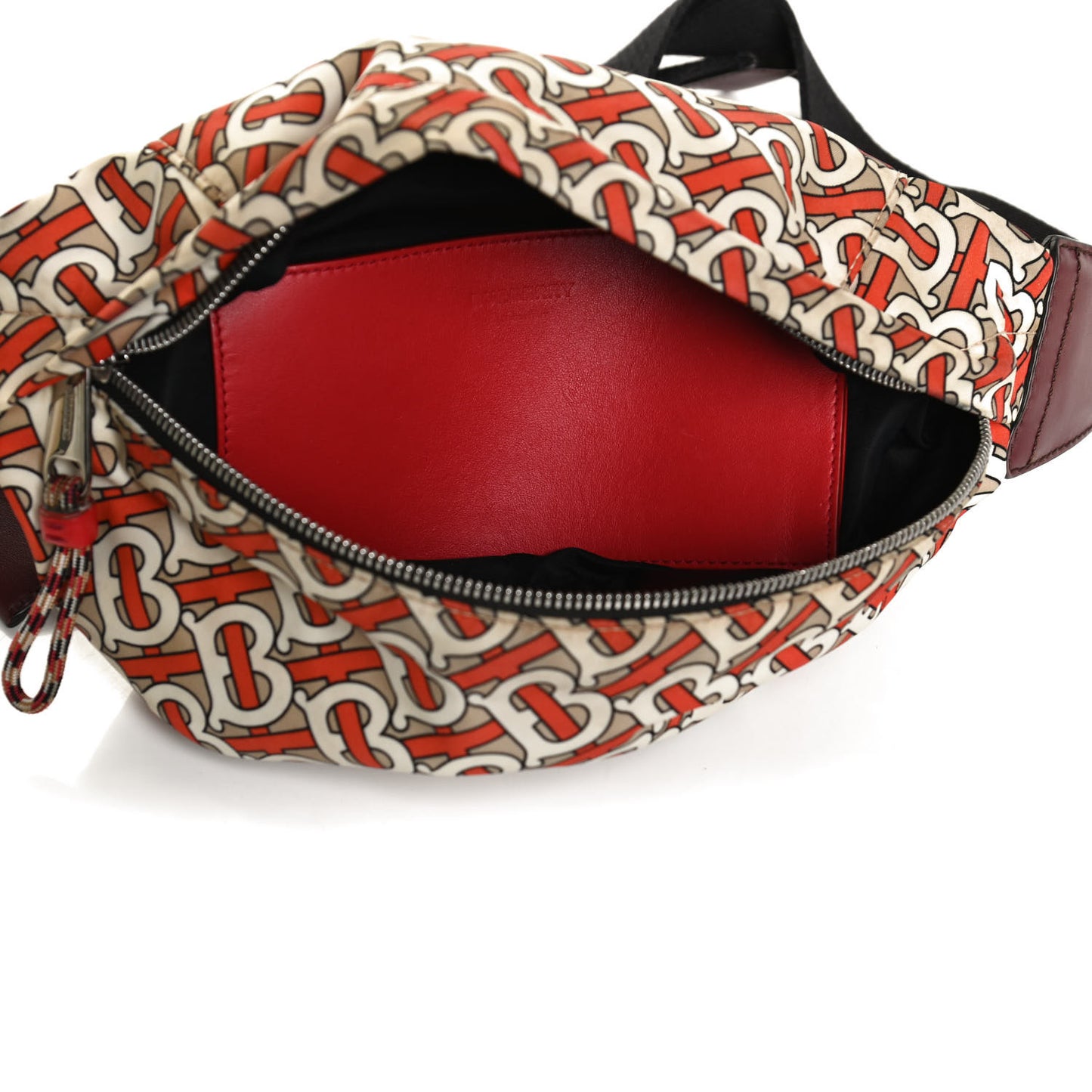Nylon Monogram TB Sonny Bum Bag Vermillion