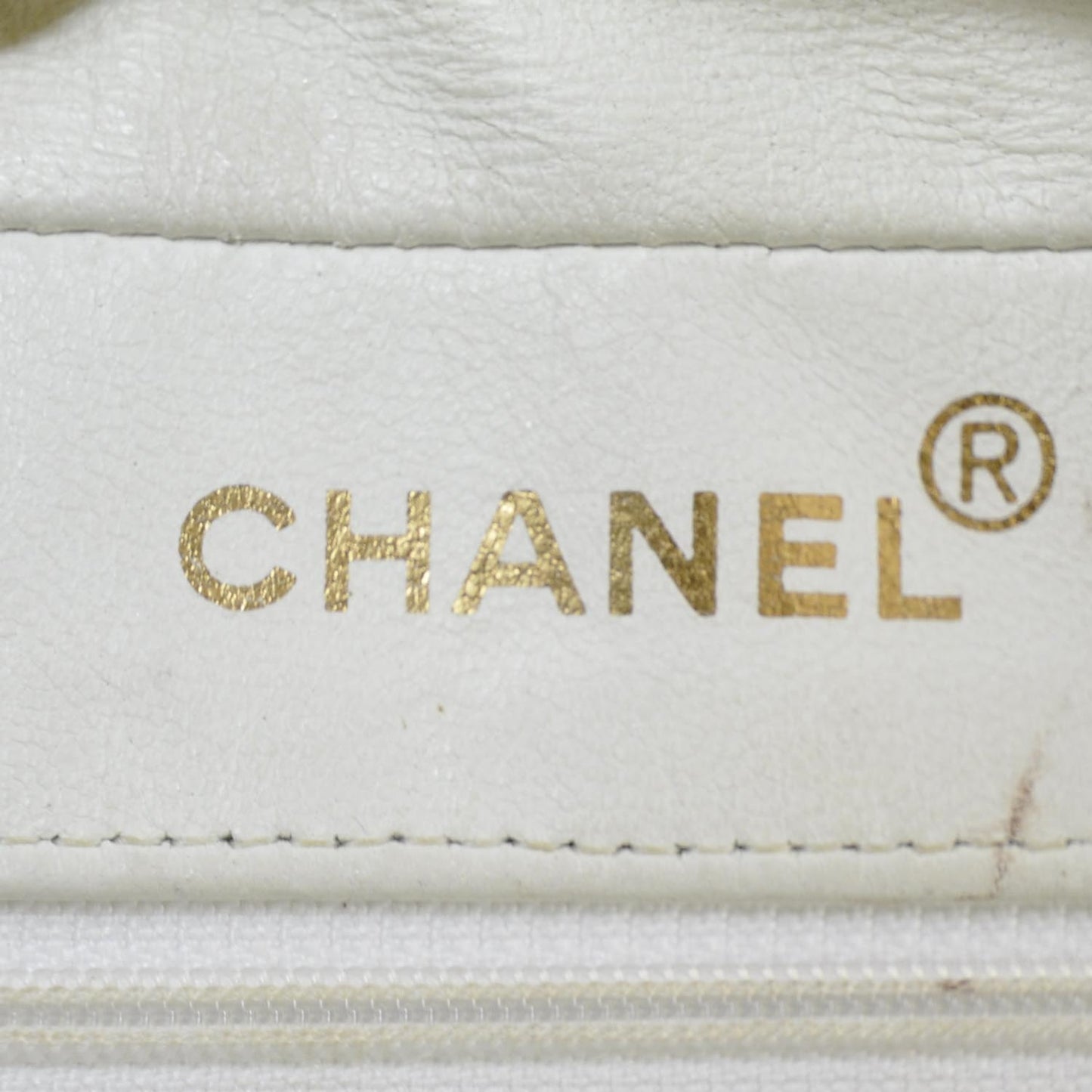 Lambskin Quilted CC Handbag White