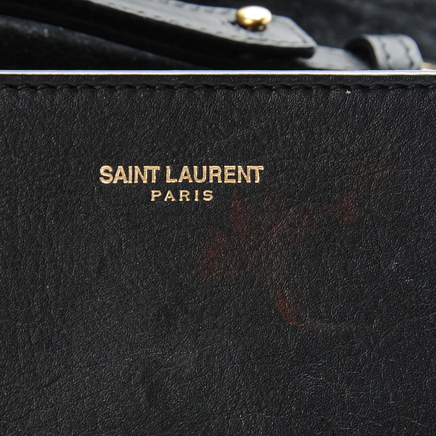 Calfskin Small Classic Y Satchel Bag Black