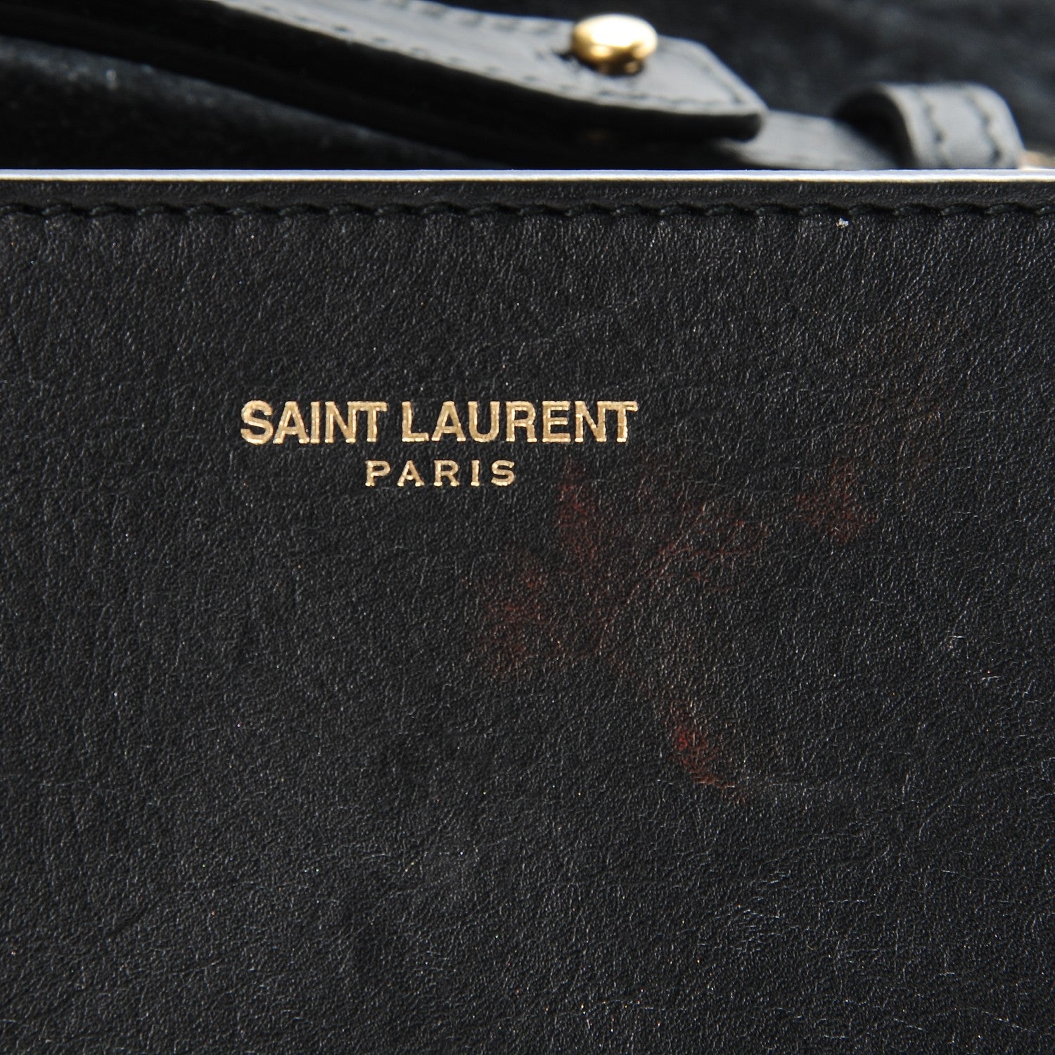 Saint Laurent Calfskin Small Classic Y Satchel Bag Black 8 of 9
