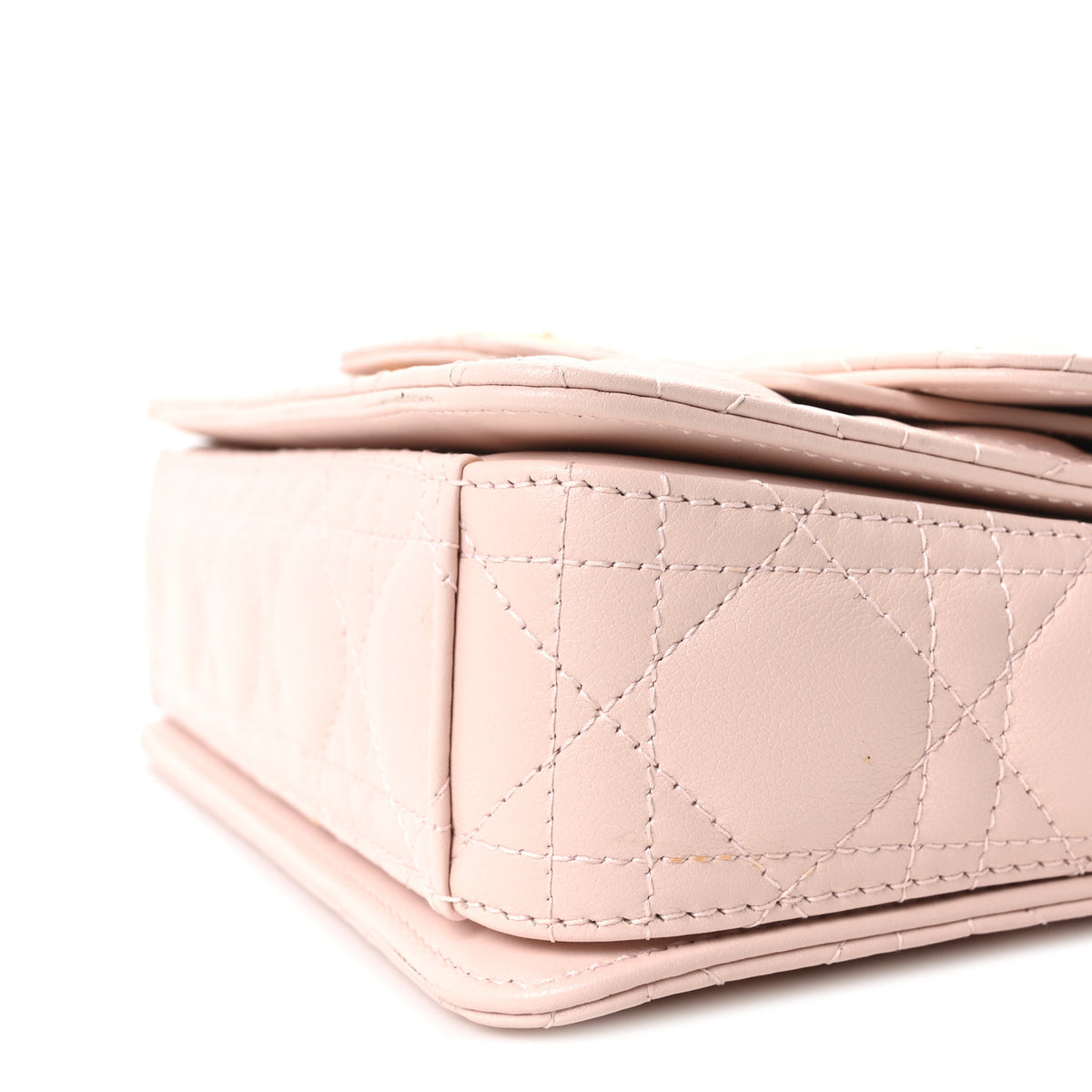 Christian Dior Lambskin Cannage Small Jolie Top Handle Bag Rose Poudre 9 of 10