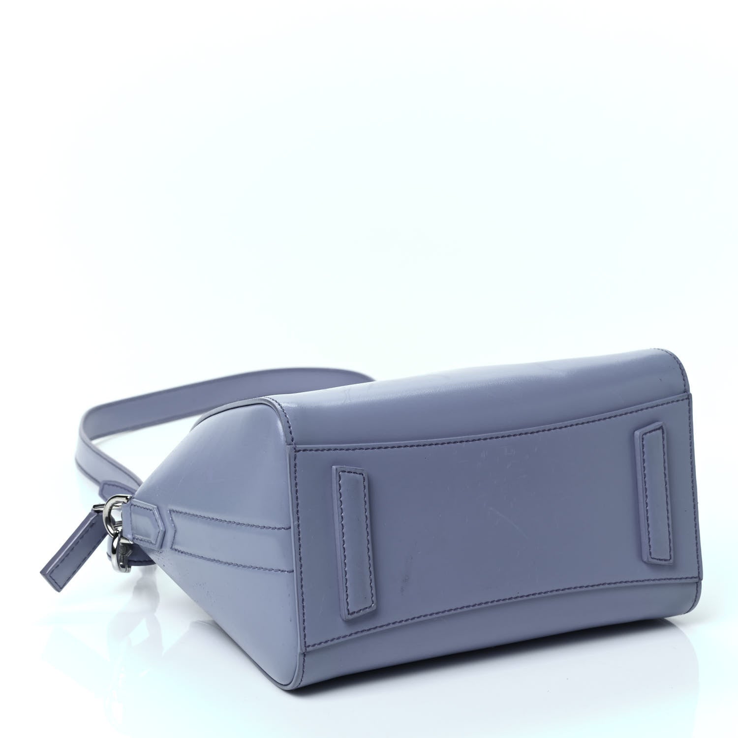 Givenchy Shiny Lord Calfskin Mini Antigona Blue 3 of 5