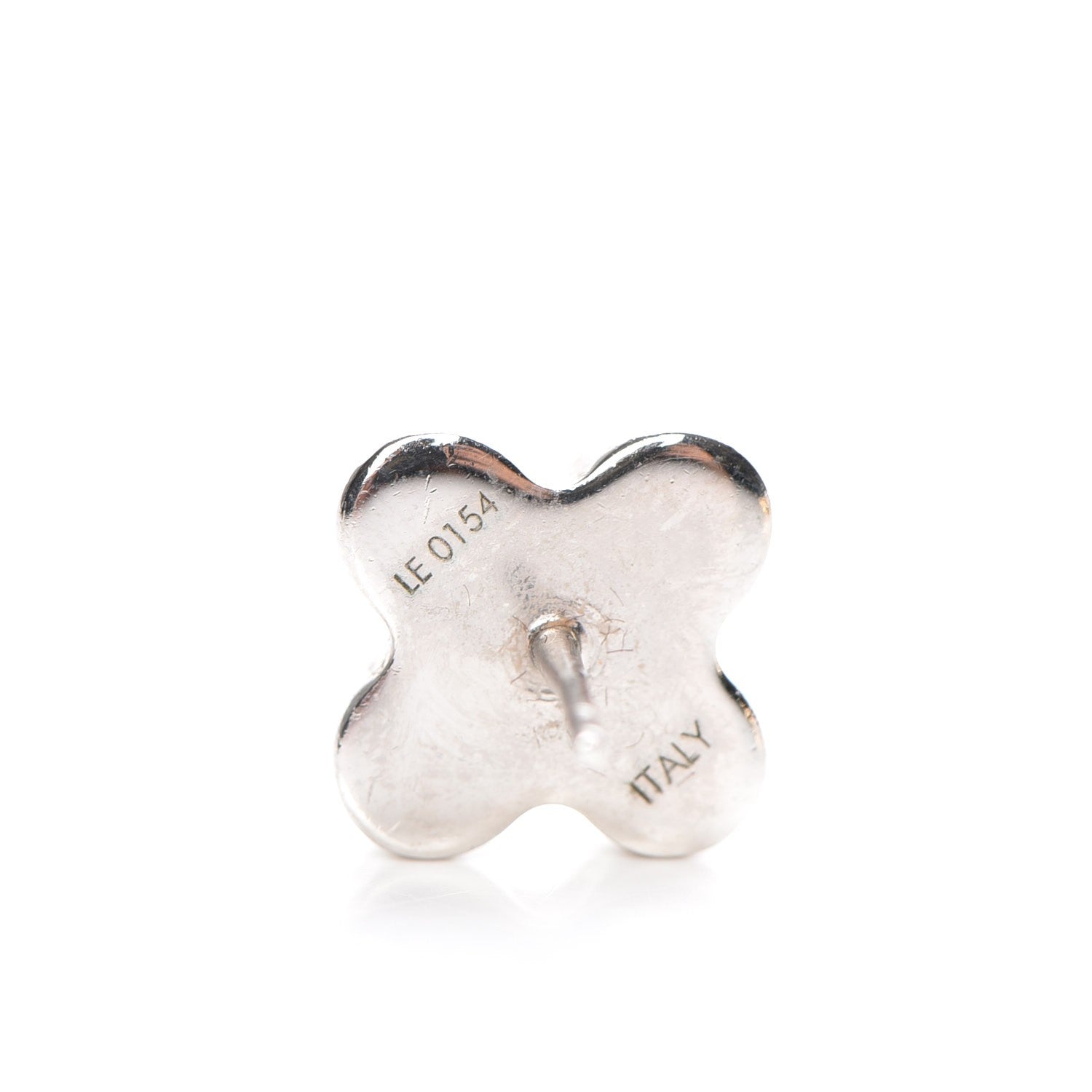 Louis Vuitton Swarovski Crystal Love Letter Timeless Ear Stud Earrings 6 of 8