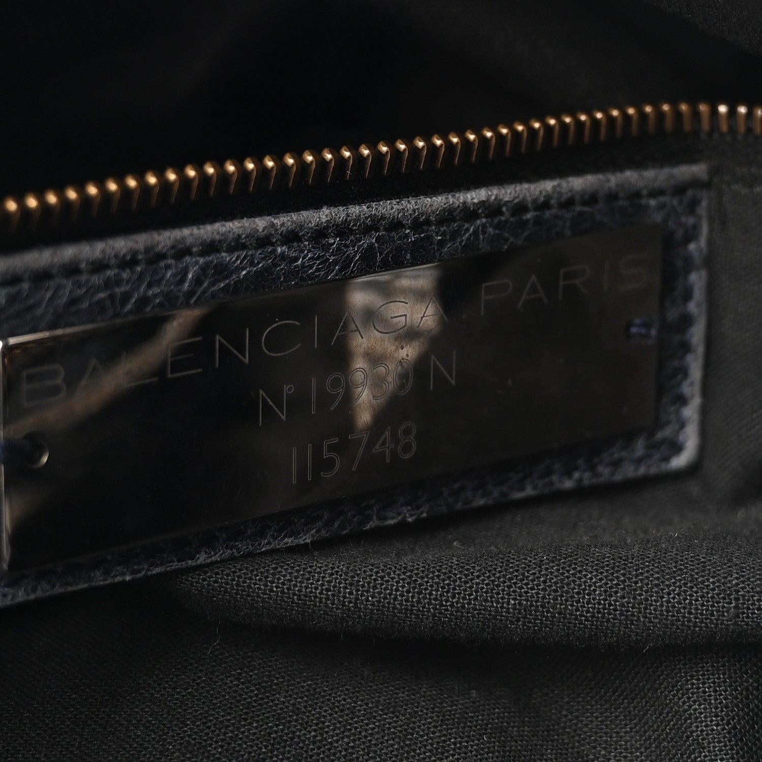 Balenciaga Agneau Classic Hardware City Dark Night 7 of 11