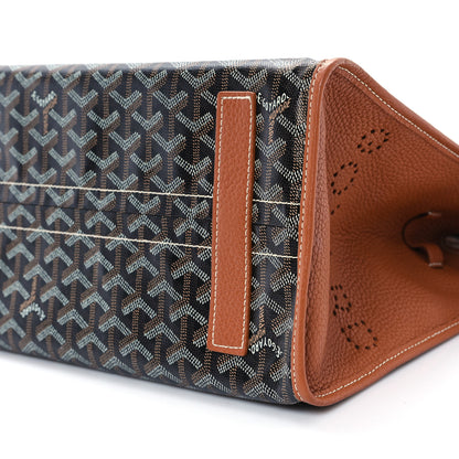 Goyard Goyardine Sac Hardy Pet Carrier PM Black Gold 11 of 12