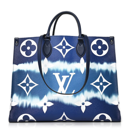 Louis Vuitton Monogram Escale Onthego GM Blue 1 of 7