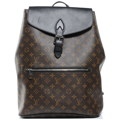Louis Vuitton Monogram Macassar Palk Backpack 1 of 8