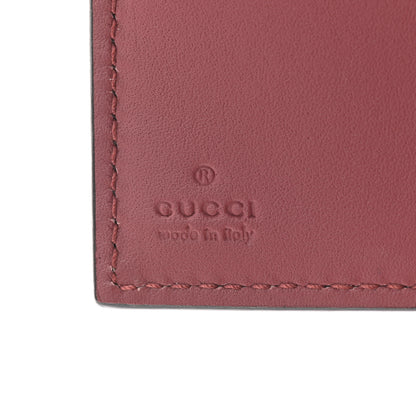 Gucci GG Supreme Monogram Blooms French Flap Wallet Beige Multicolor Dry Rose 5 of 6