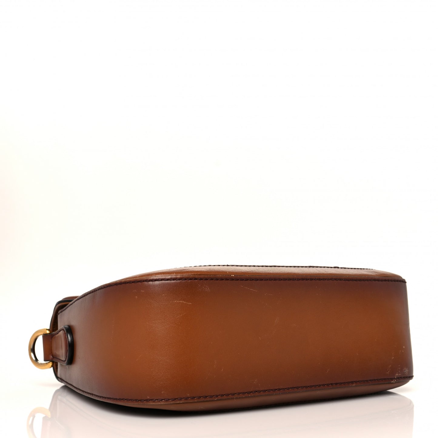 Monogram Medium Lady Web Shoulder Bag Beige Cuir