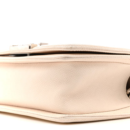 Chanel Caviar Quilted Small Boy Flap White 10 of 12