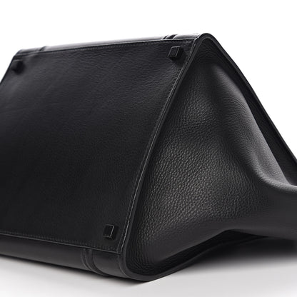 Celine Supple Calfskin Medium Phantom Luggage Black 7 of 8