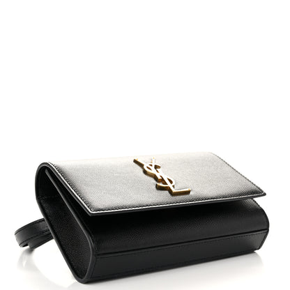 Saint Laurent Grain De Poudre Monogram Kate Belt Bag Black 4 of 10