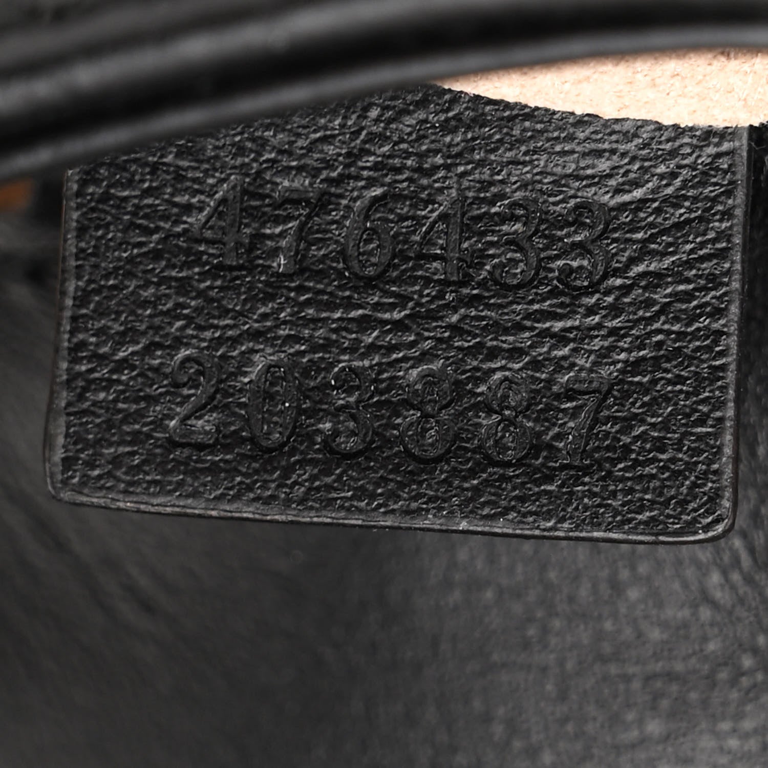 Gucci Calfskin Matelasse Super Mini GG Marmont Shoulder Bag Black 7 of 10