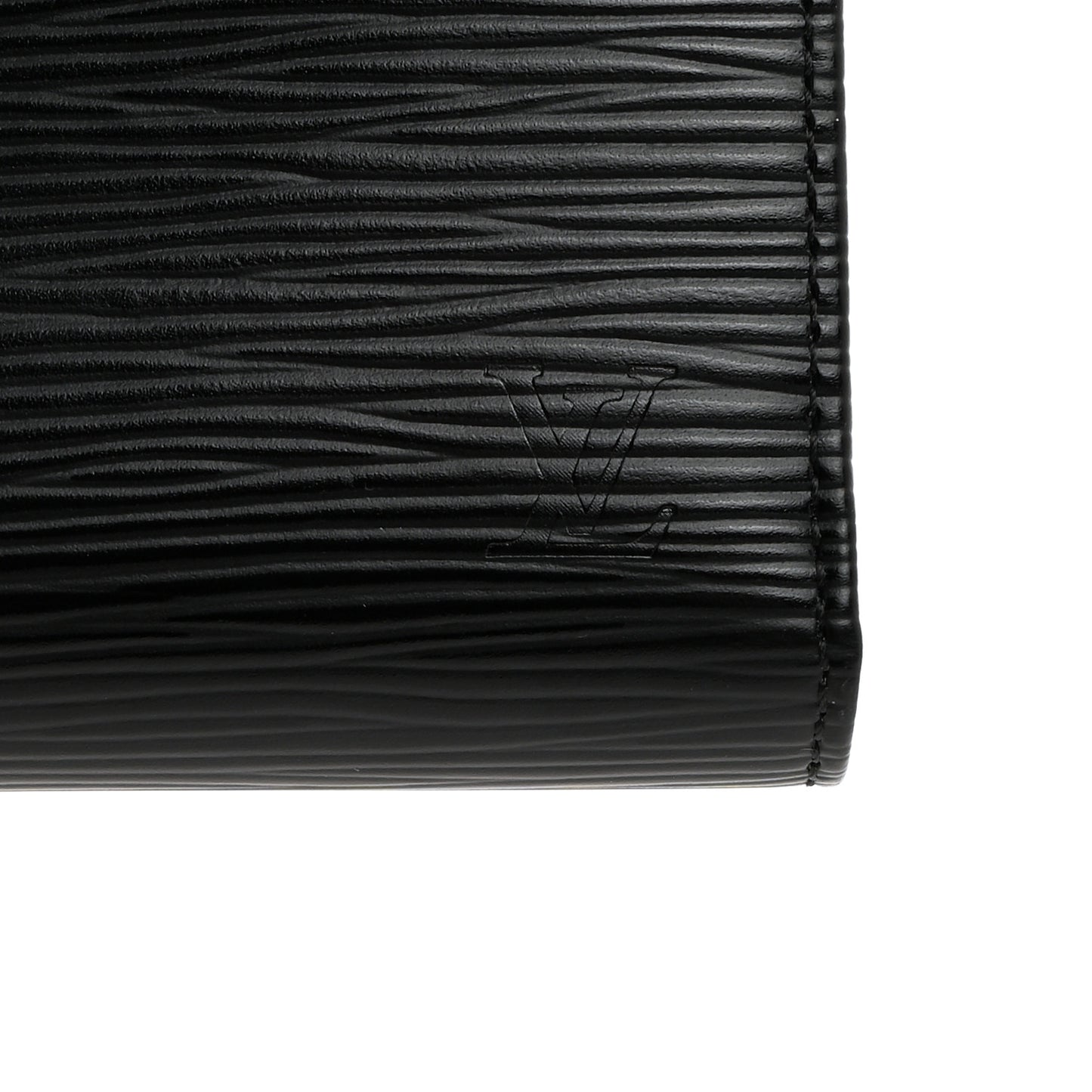 Epi French Purse Wallet Black
