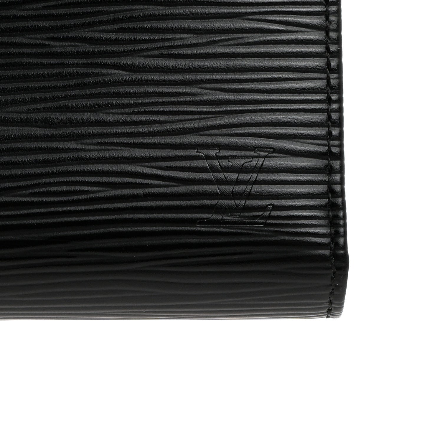 Louis Vuitton Epi French Purse Wallet Black 8 of 8